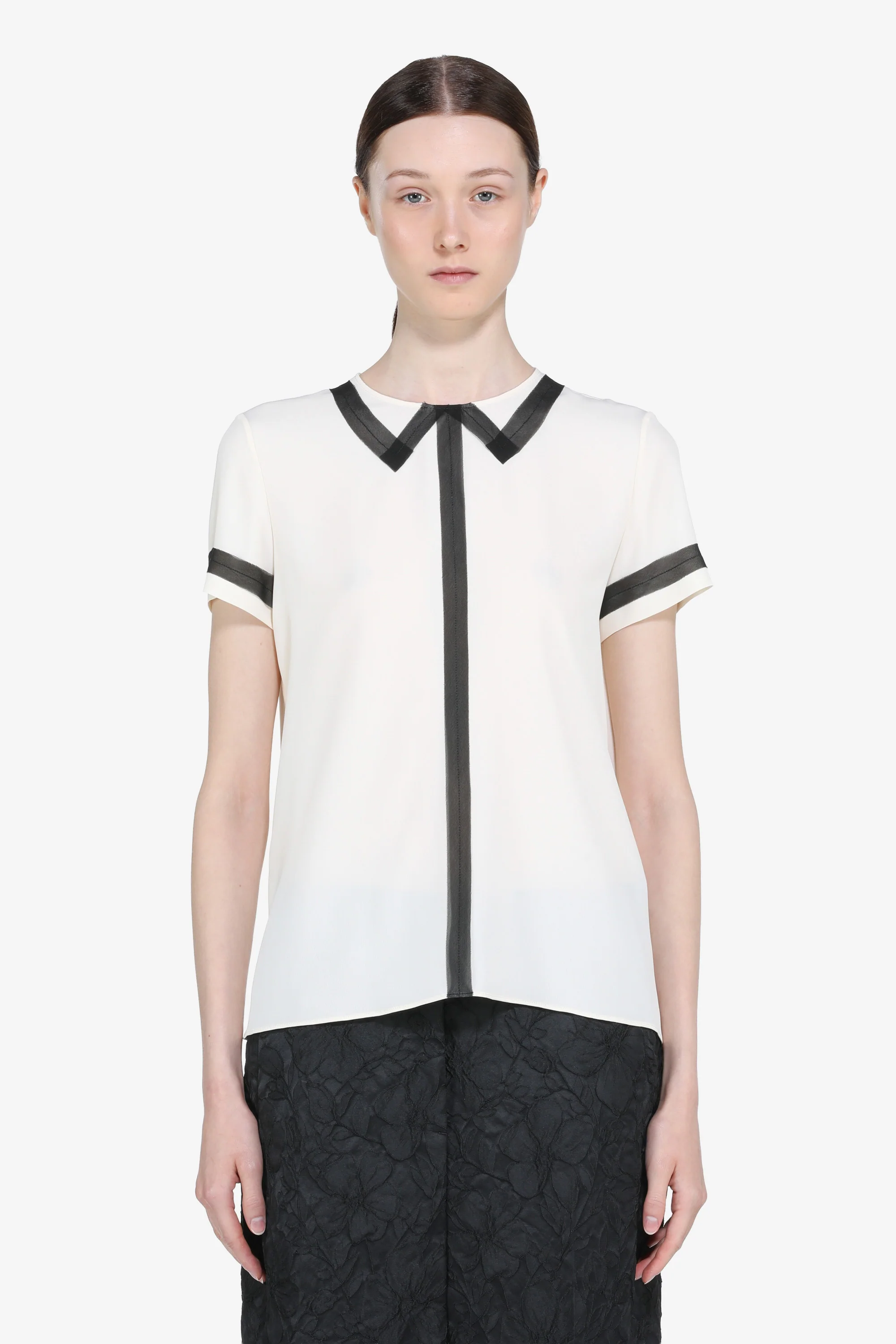 Blusa maniche corte