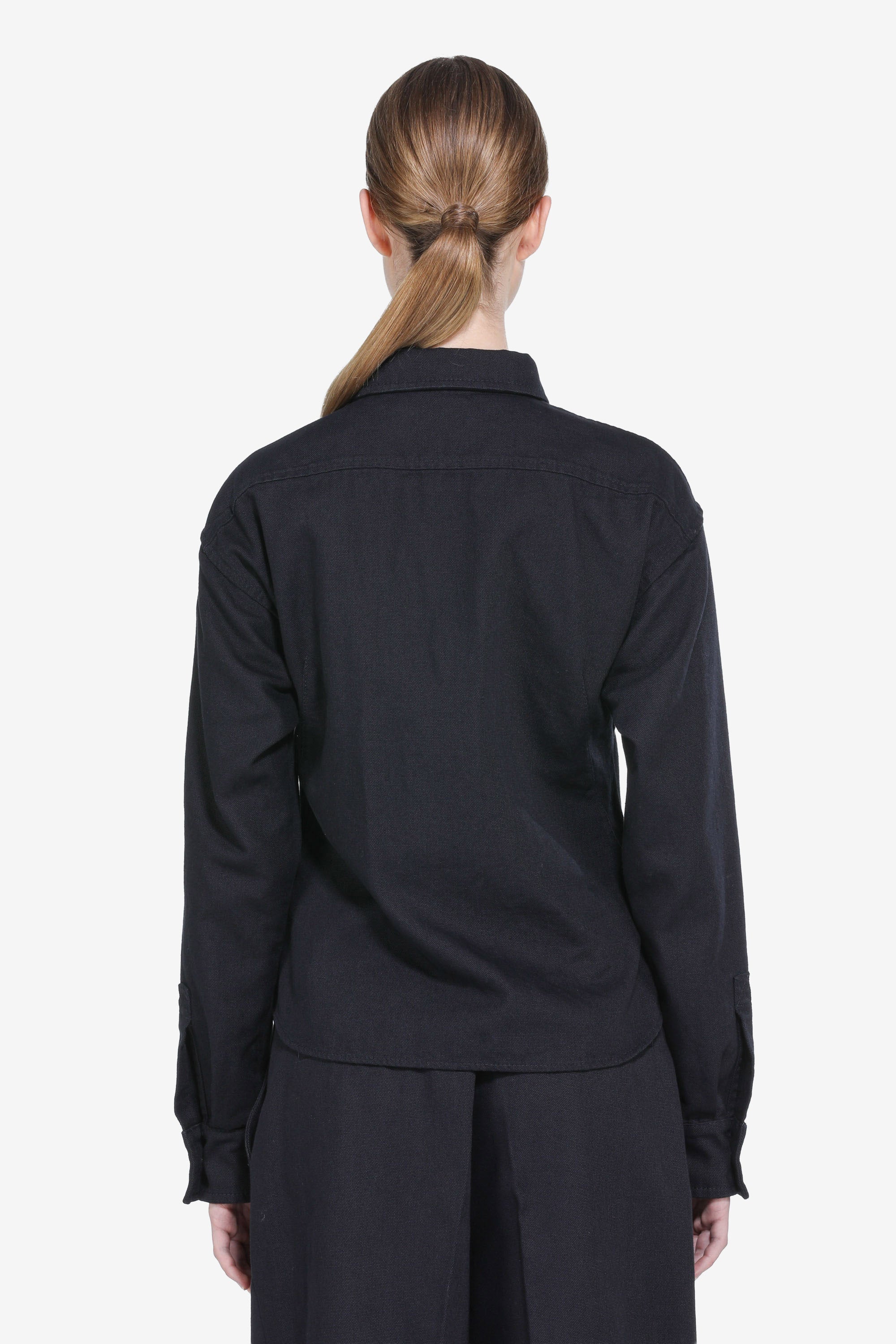 Camicia in denim con taschine - Image 3