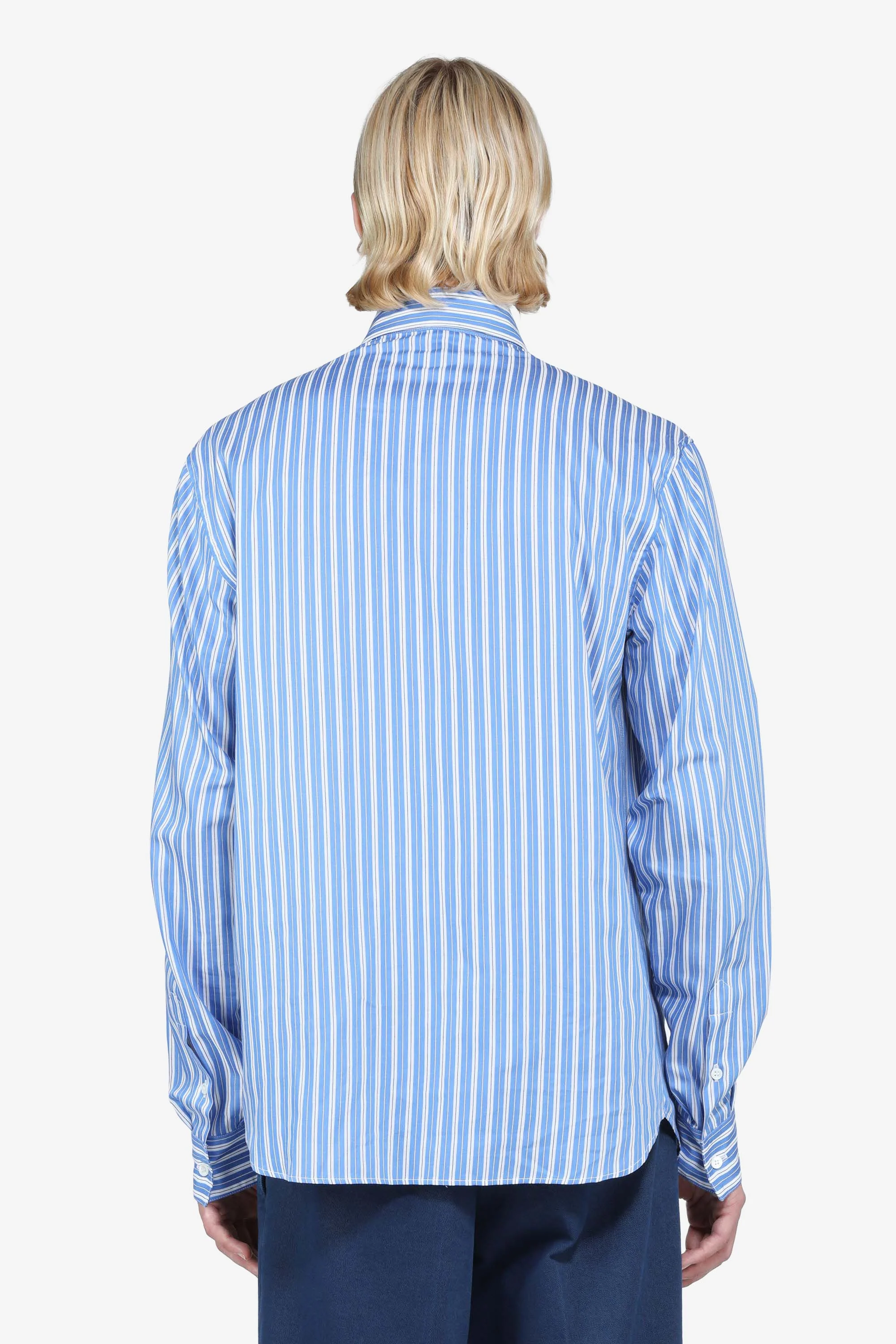Camicia maniche lunghe a righe - Image 3