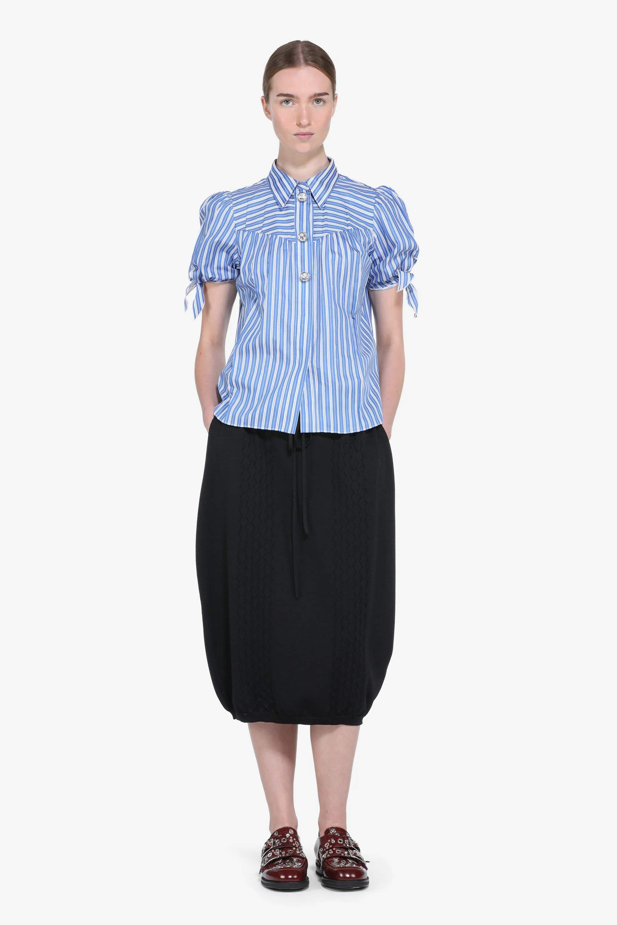 Camicie a righe maniche corte - Image 2
