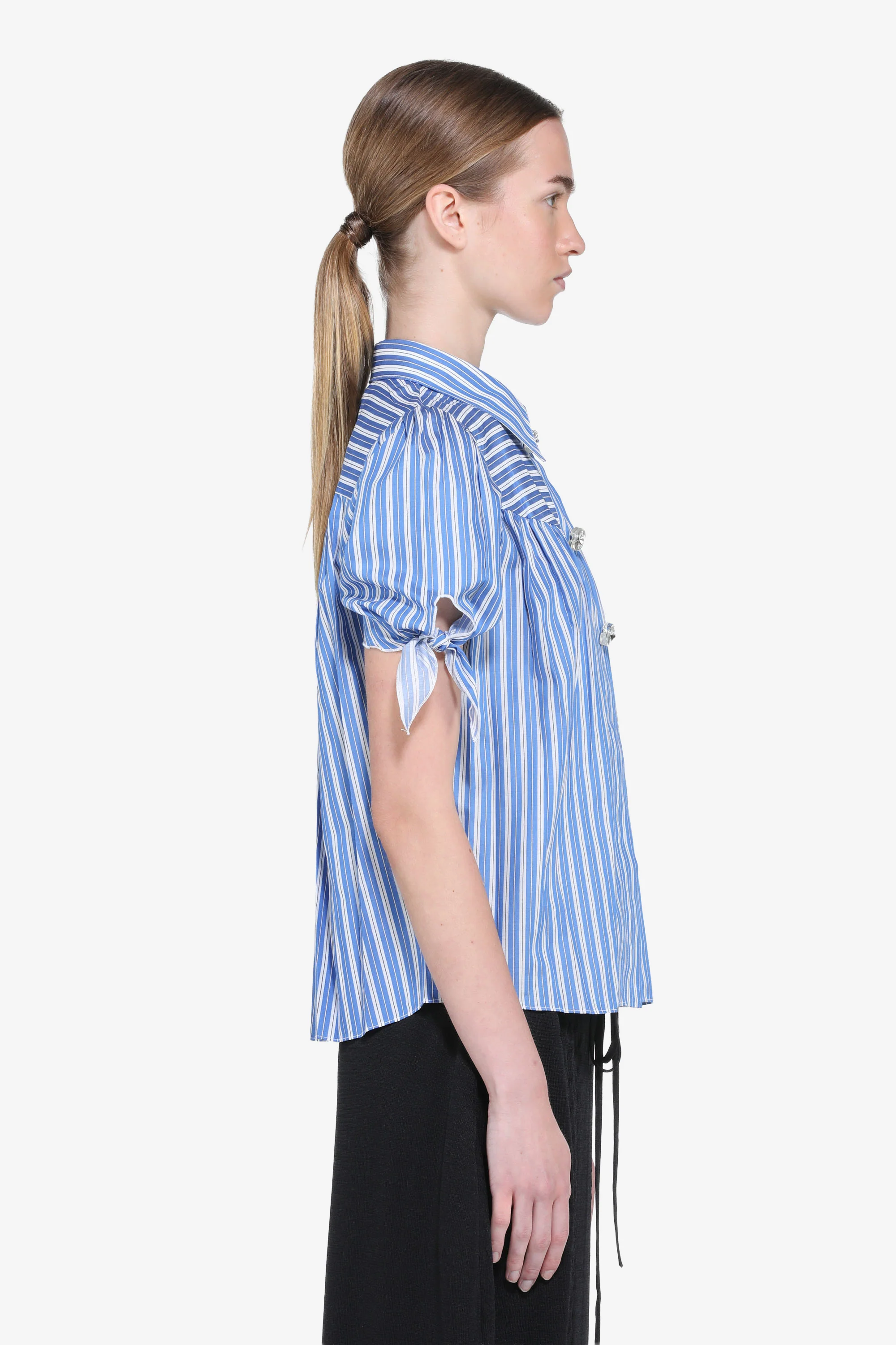 Camicie a righe maniche corte - Image 4