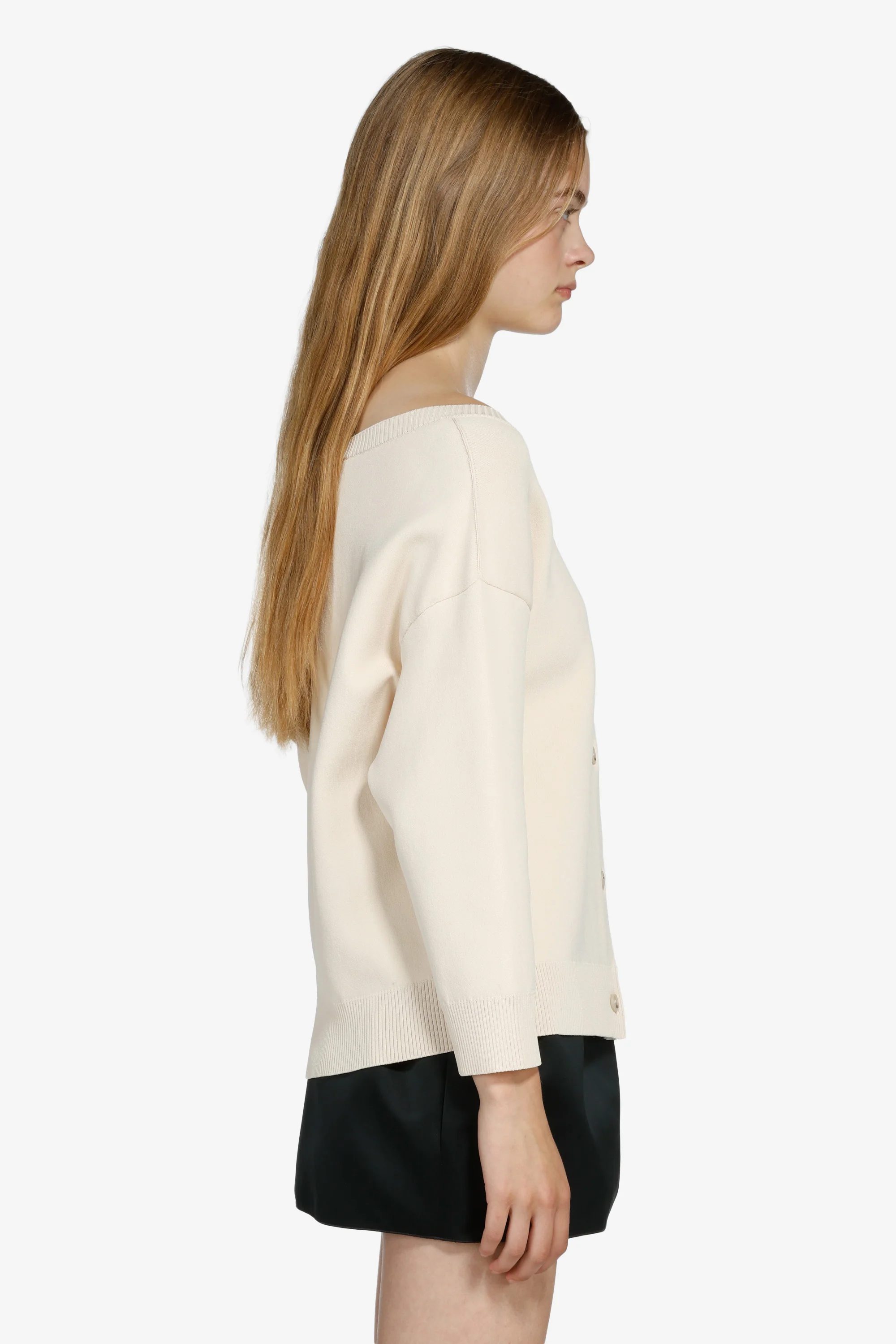Cardigan scollo a barchetta - Image 4