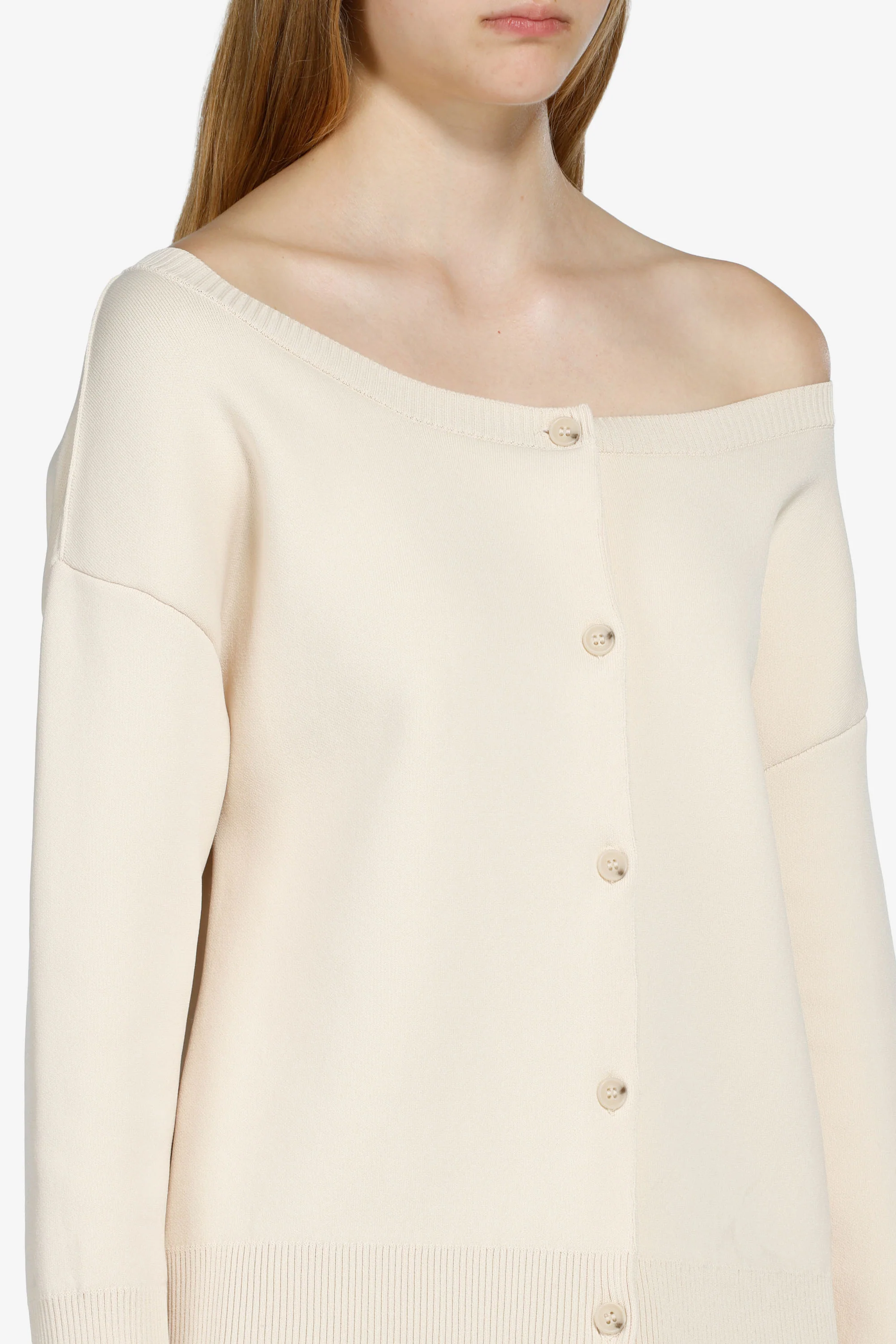 Cardigan scollo a barchetta - Image 5