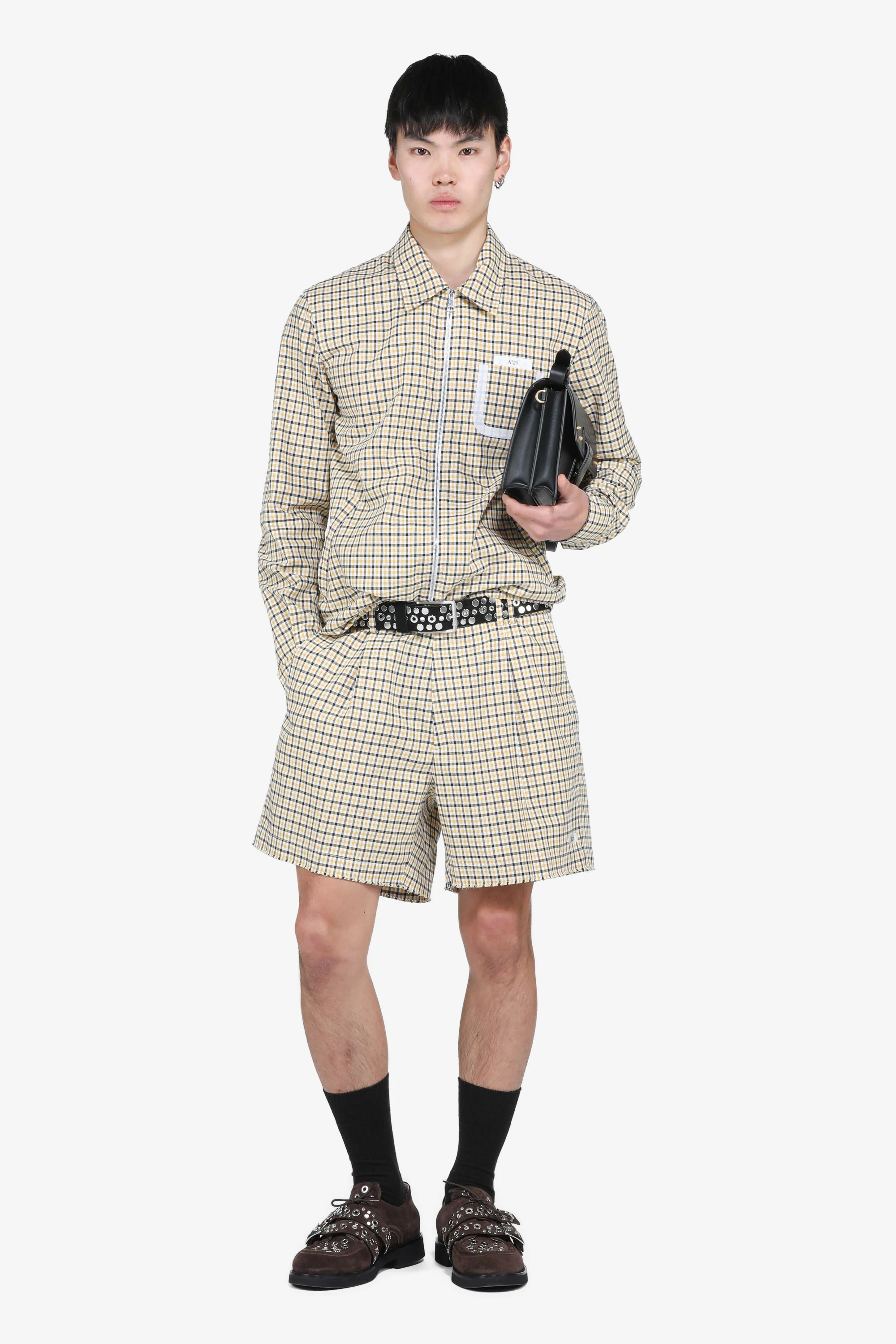 Giacca camicia a quadretti