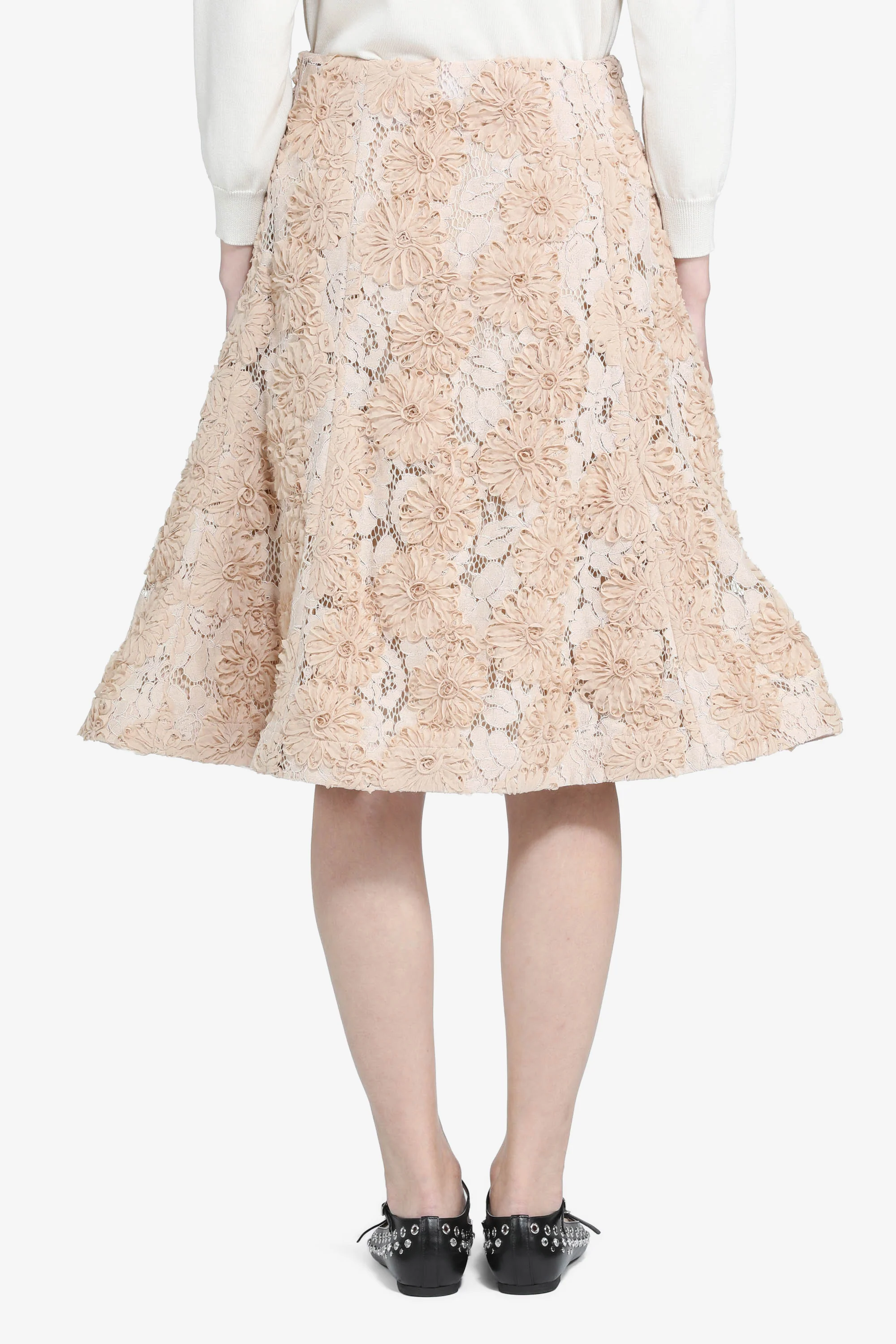 Gonna al ginocchio in pizzo - Image 3