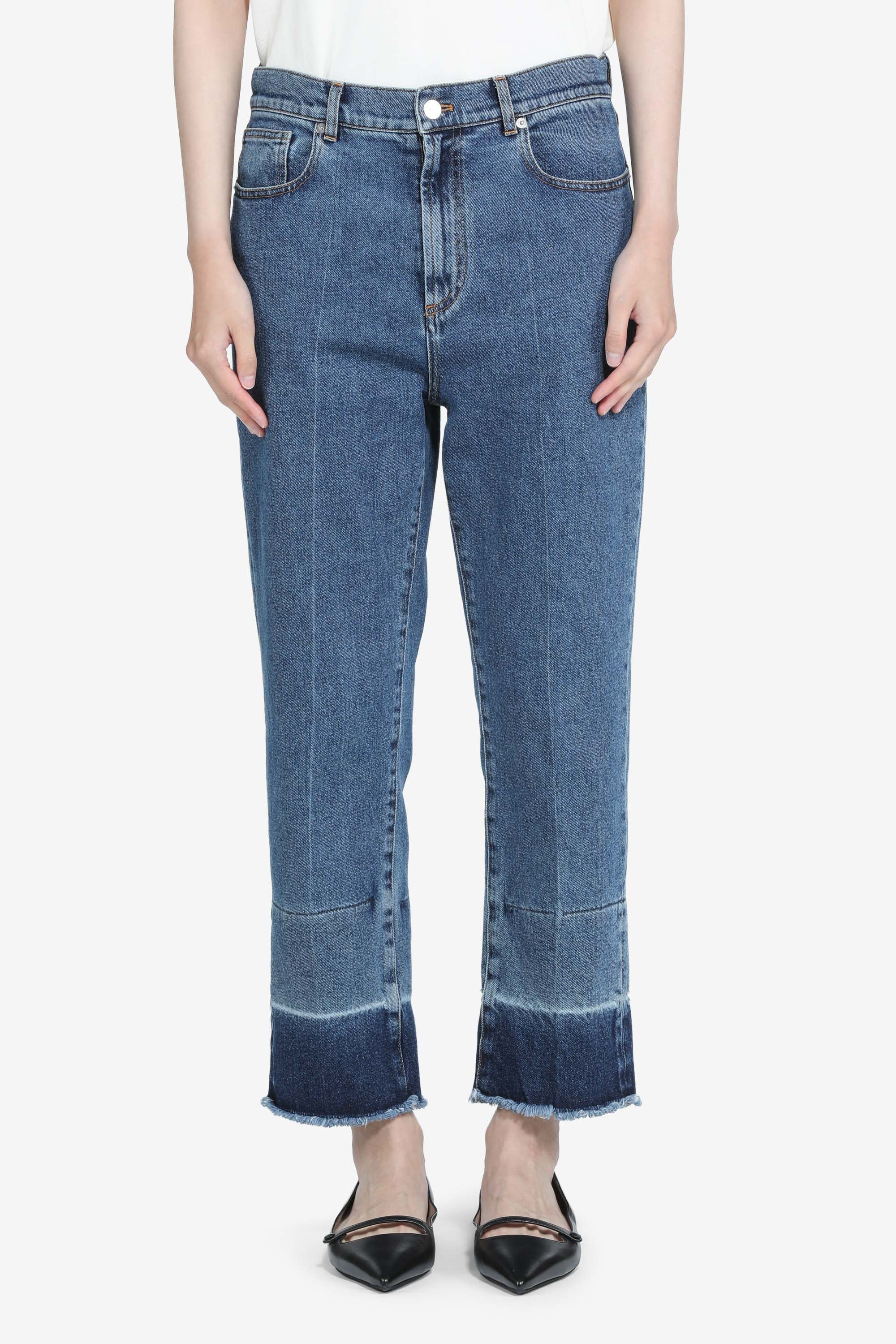 Jeans con bordo a contrasto - Image 2