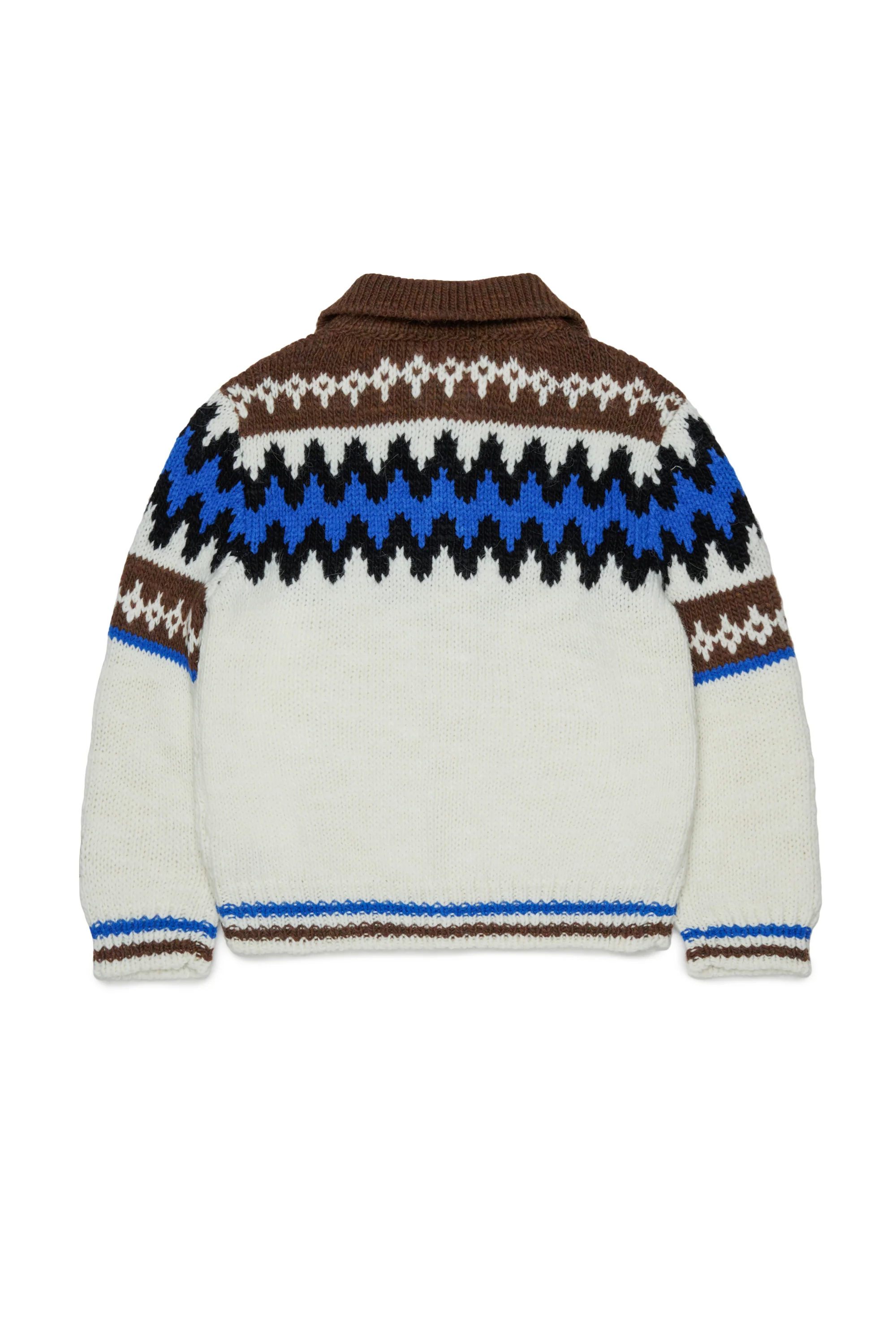 MAGLIONE JACQUARD CON ZIP - Image 2