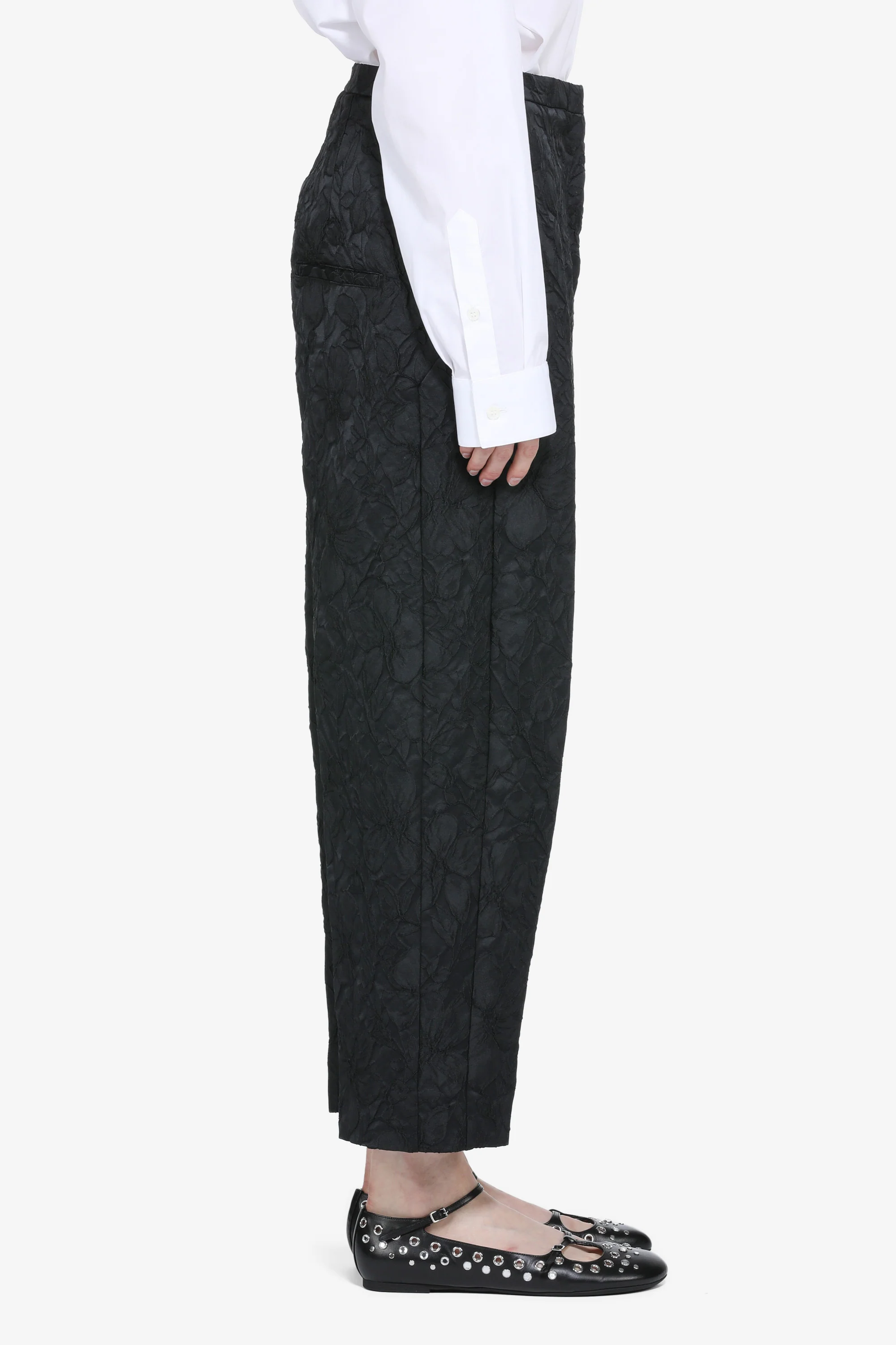 Pantalone con cavallo basso - Image 4