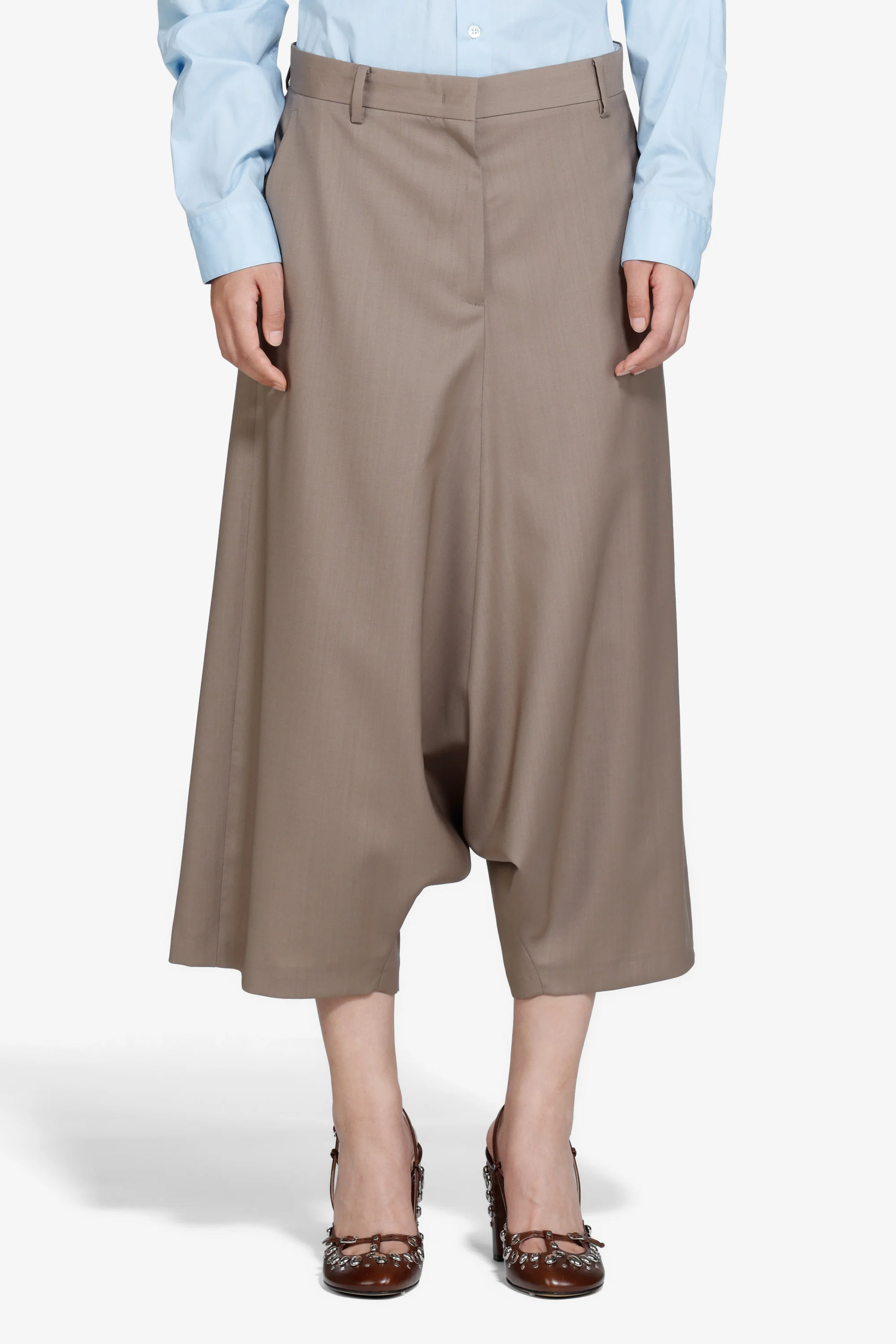 Pantalone cropped baggy - Image 2