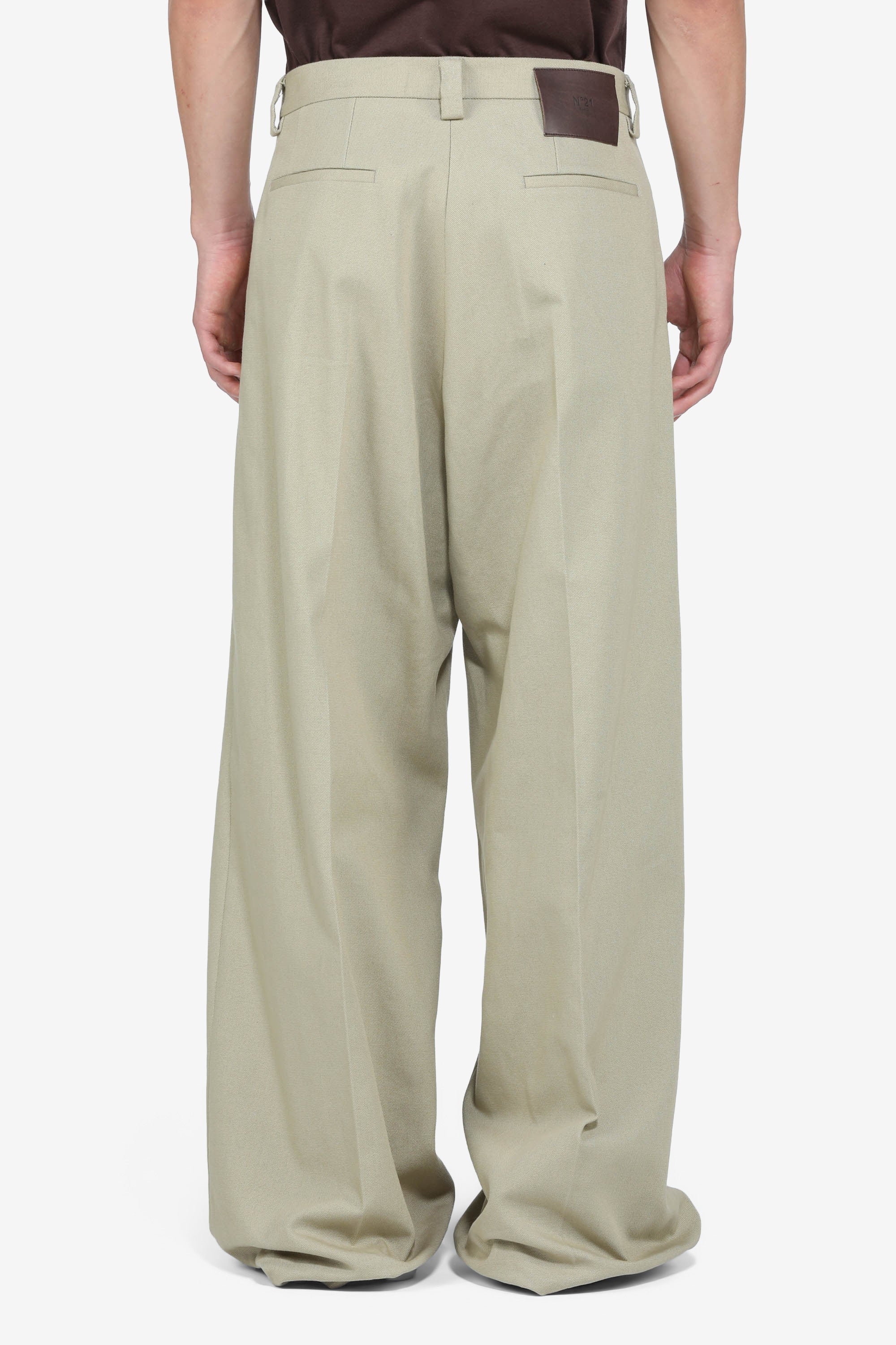 Pantalone over con pince - Image 3