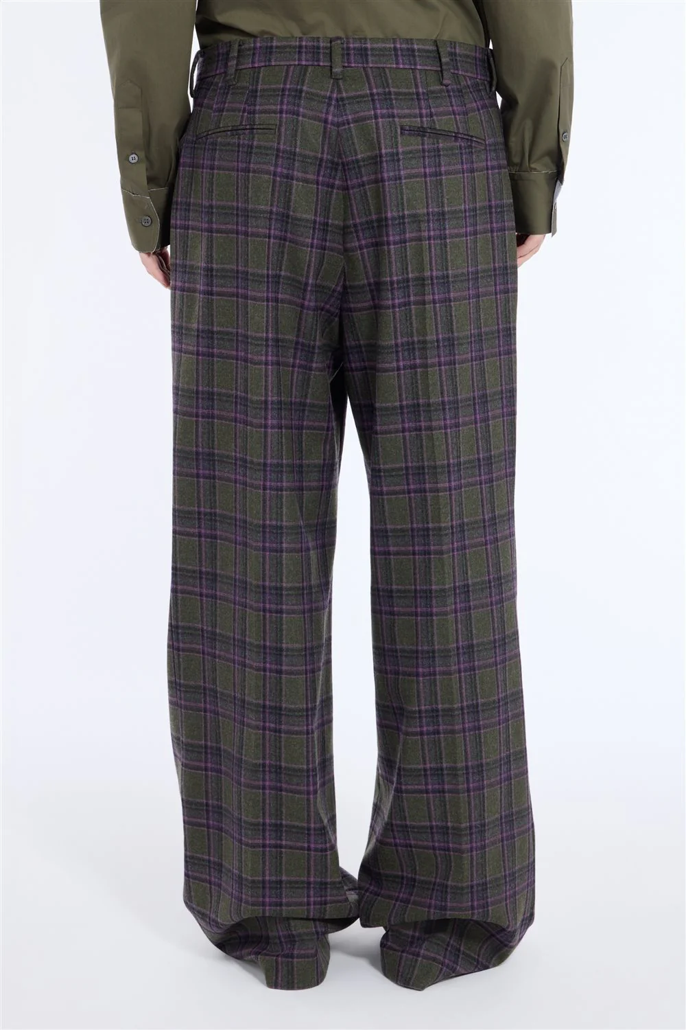 Pantalone ampio misto lana - Image 3