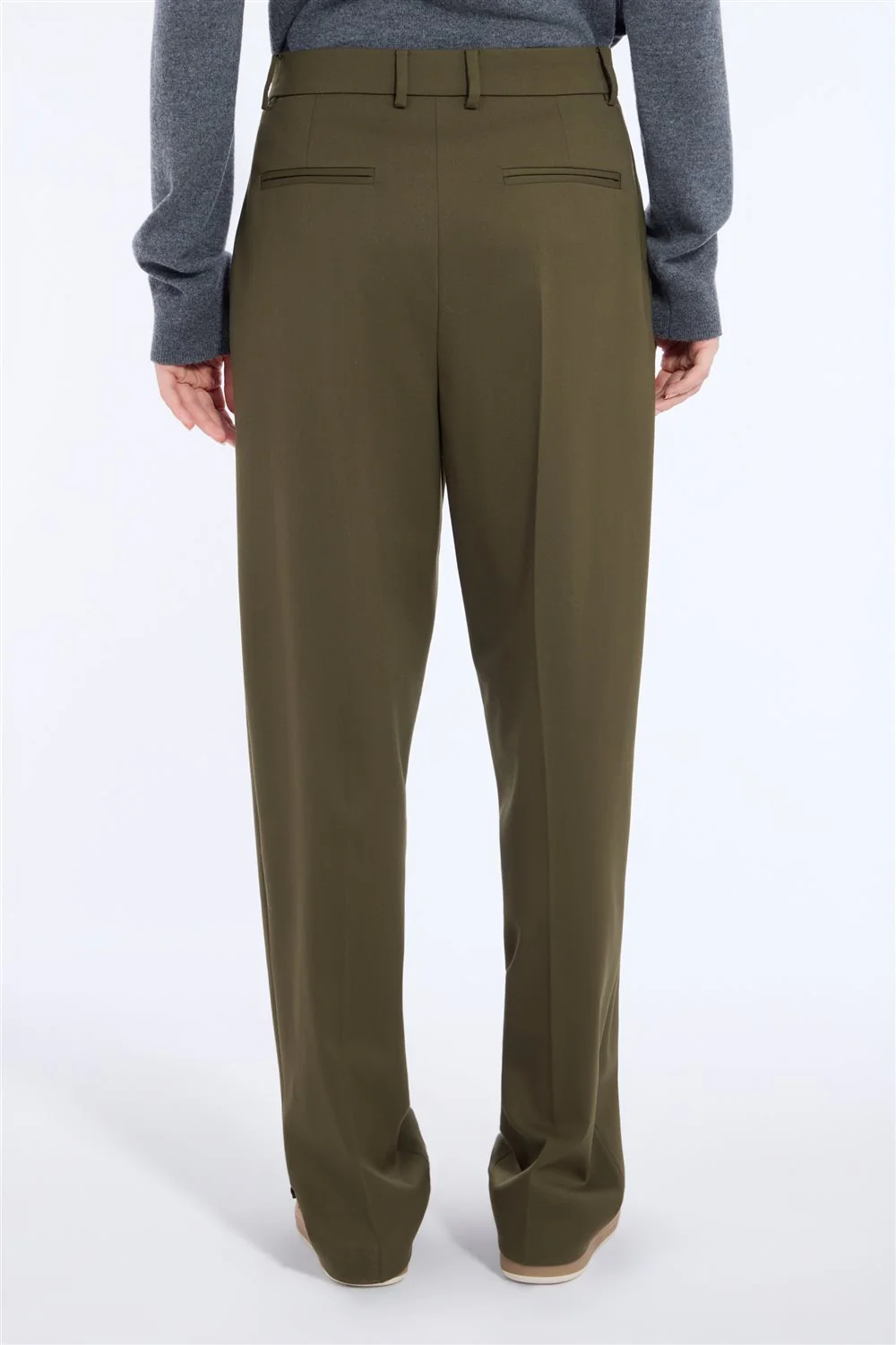 Pantalone in tessuto misto lana - Image 3