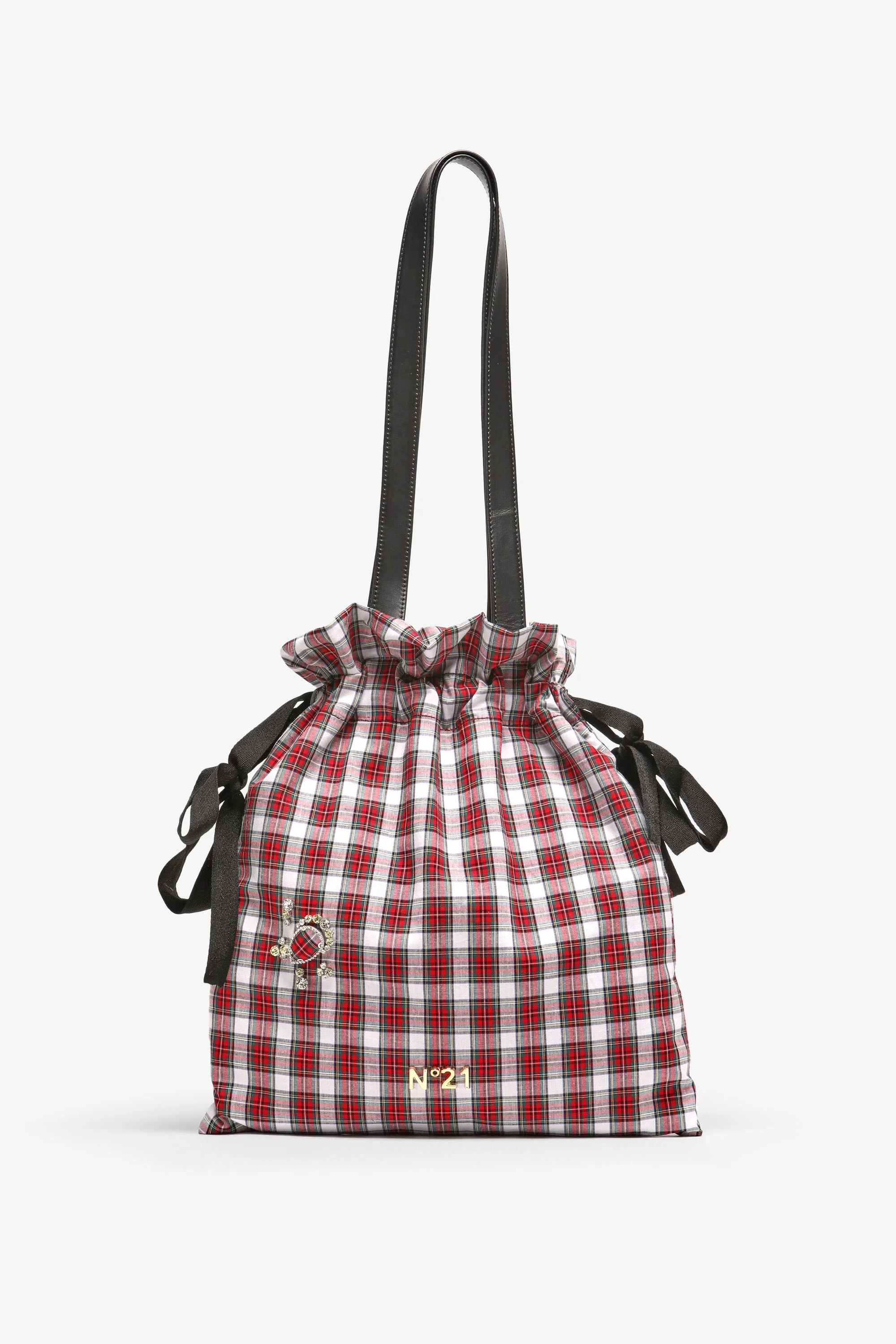 Pouch Bag in tartan