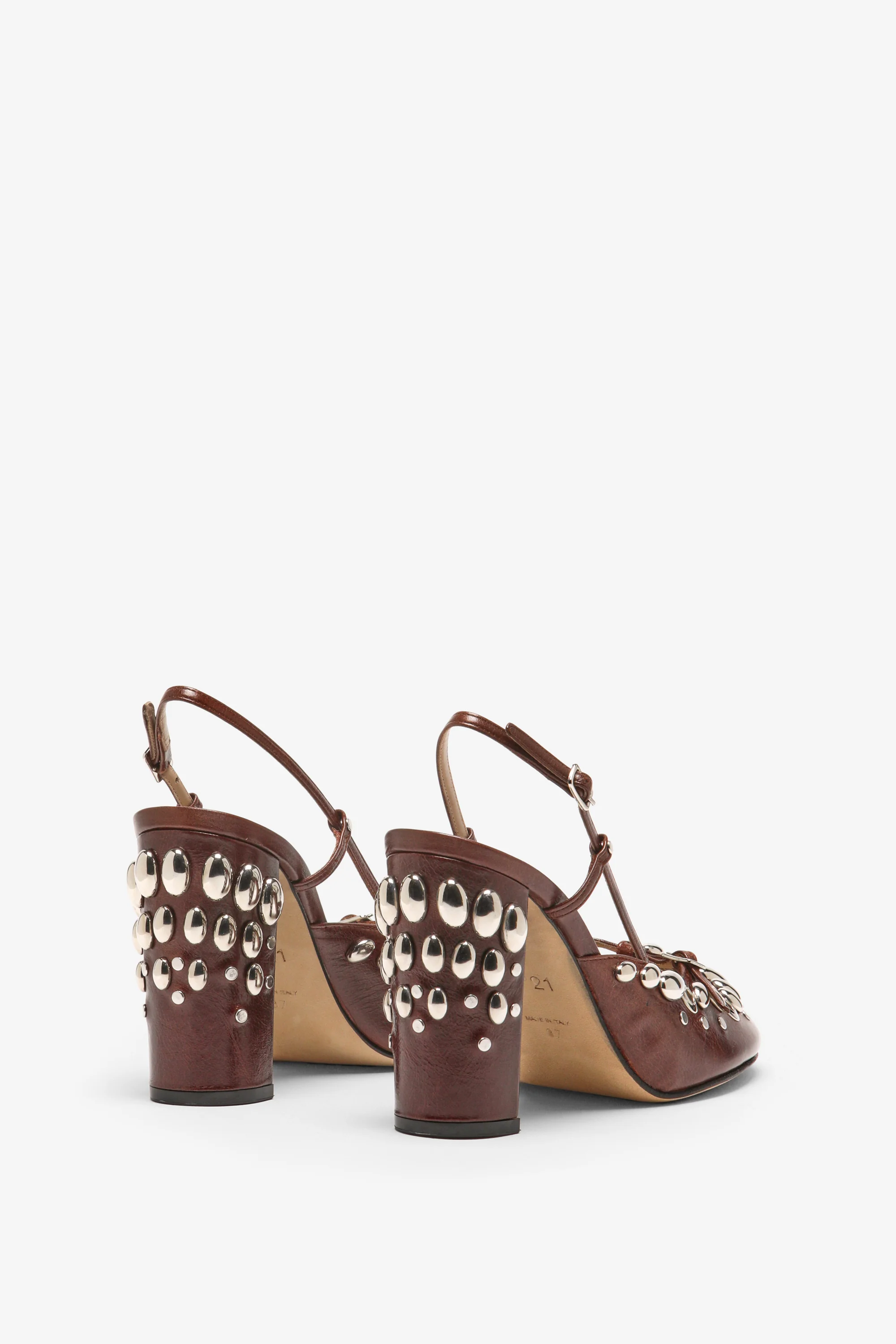 Slingback con borchie - Image 3