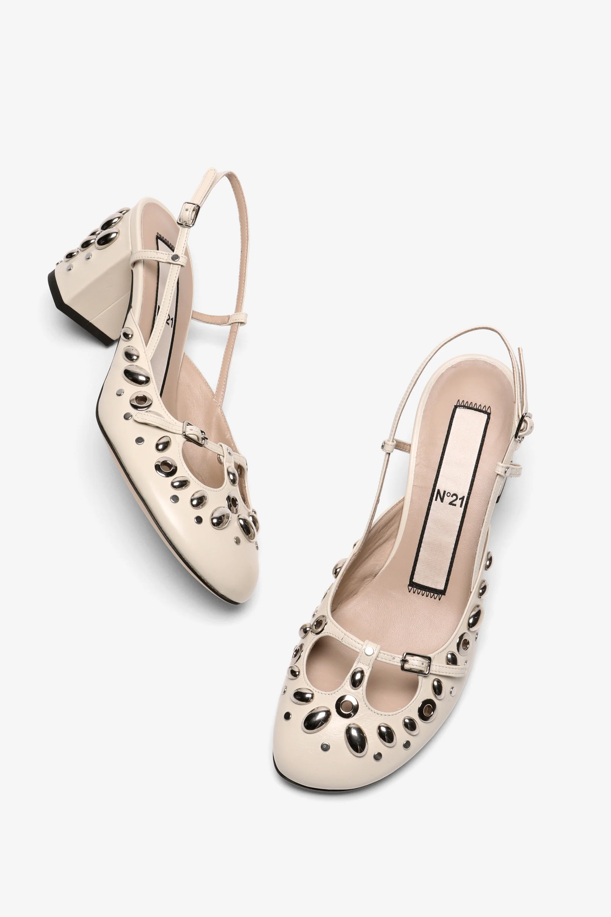 Slingback con borchie - Image 2