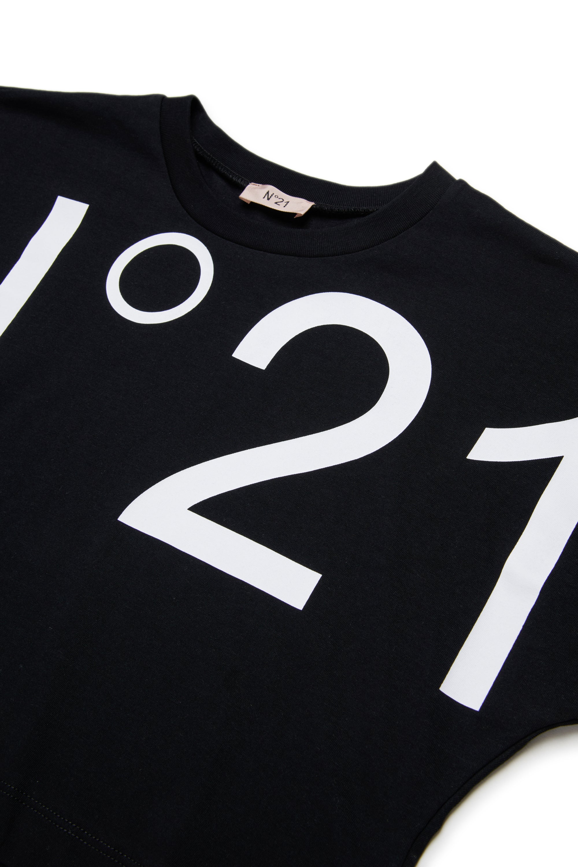 T-Shirt con logo cropped - Image 3