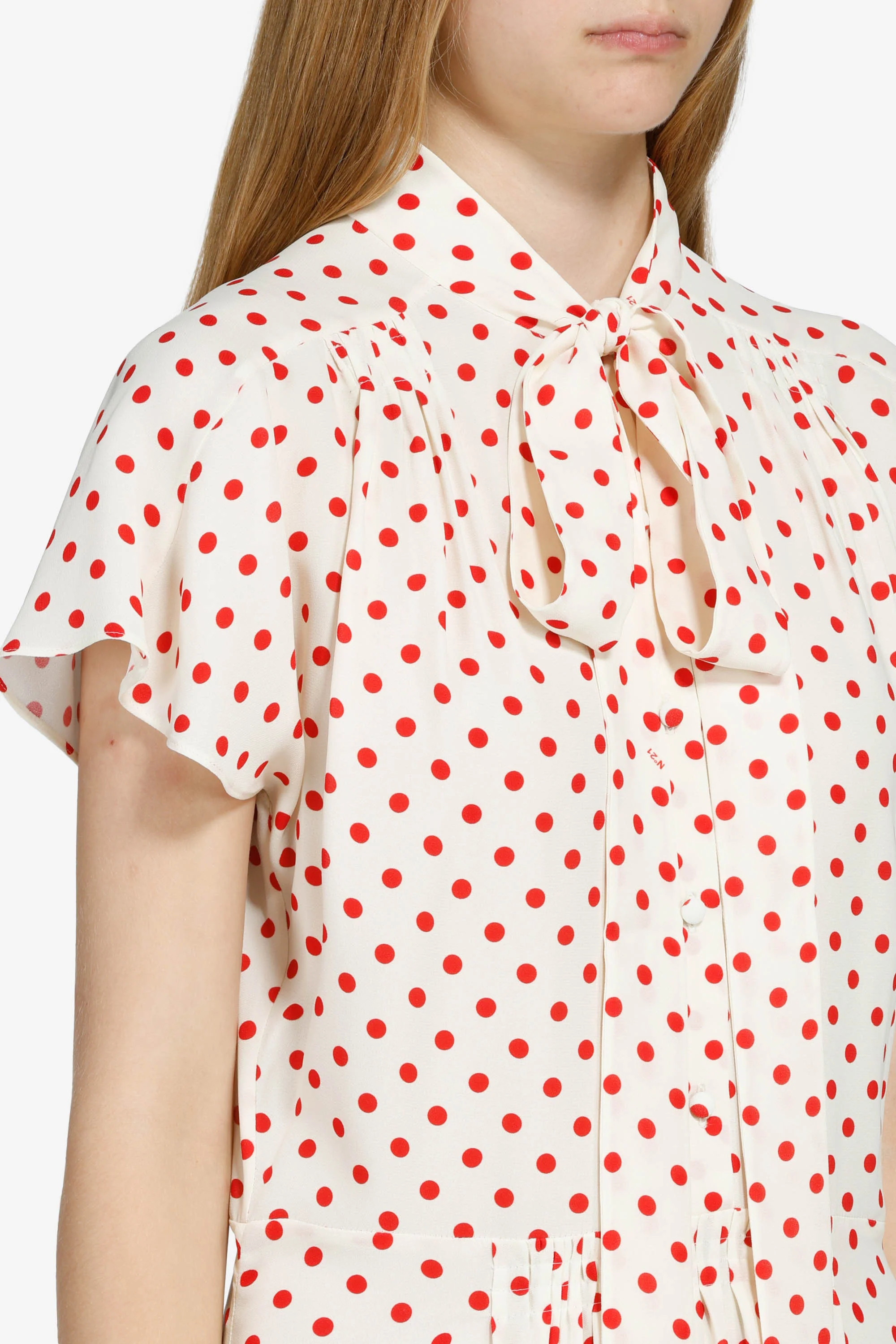 Vestito lungo a pois - Image 5